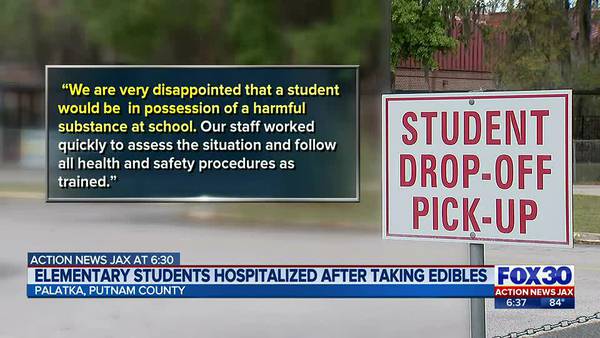 Elementary student hospitalized after taking edibles, police report