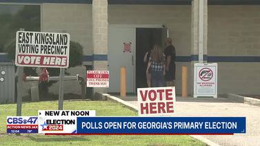 Polls open for Georgia's Primary Election