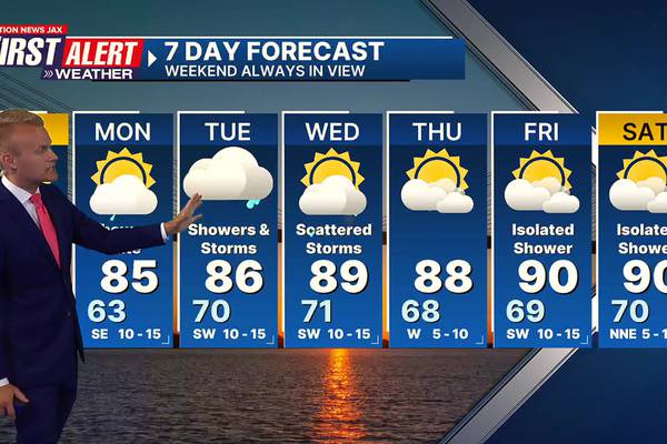 First Alert 7 Day Forecast: May 12, 2024