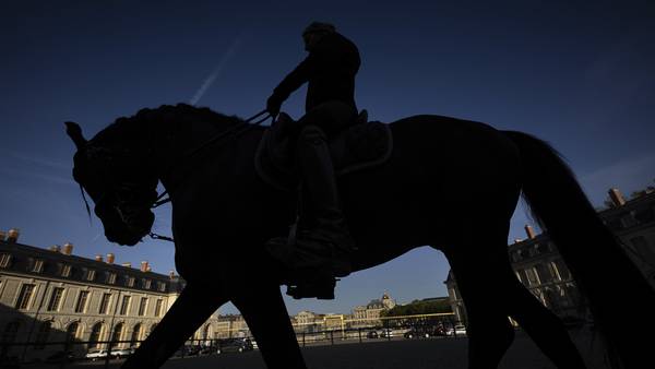 Horses show off in Versailles, keeping alive royal tradition at soon-to-be Olympic equestrian venue