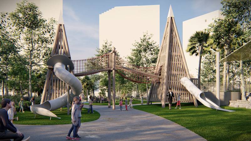 As construction officially began Monday, July 10, 2023 on Riverfront Plaza, the City of Jacksonville shared these renderings of the project.