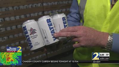 Anheuser-Busch sends canned water to hurricane-ravaged areas