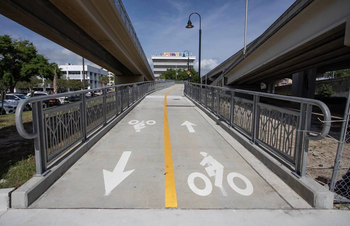 Fuller Warren Shared Use Path celebrates one year since opening.