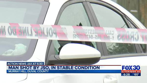 JSO:  Man shot airsoft rifle into occupied vehicle, turned firearm on police
