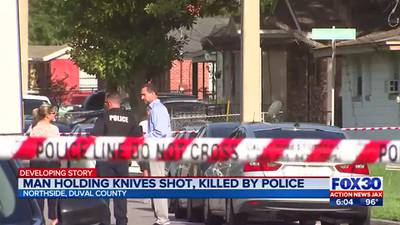 JSO: Suspect ‘high on drugs, armed with knives’ killed in officer-involved shooting