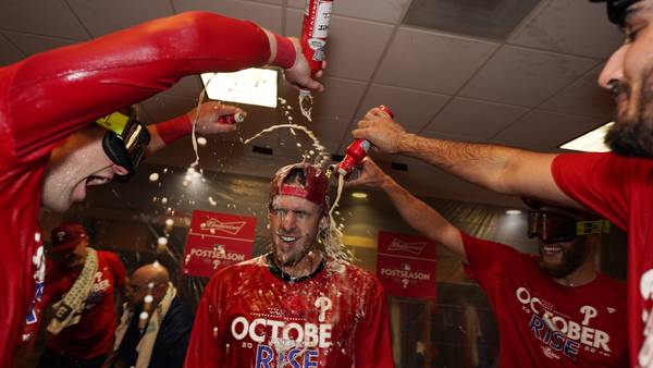 Phillies end 11-year playoff drought as Aaron Nola flirts with perfect game