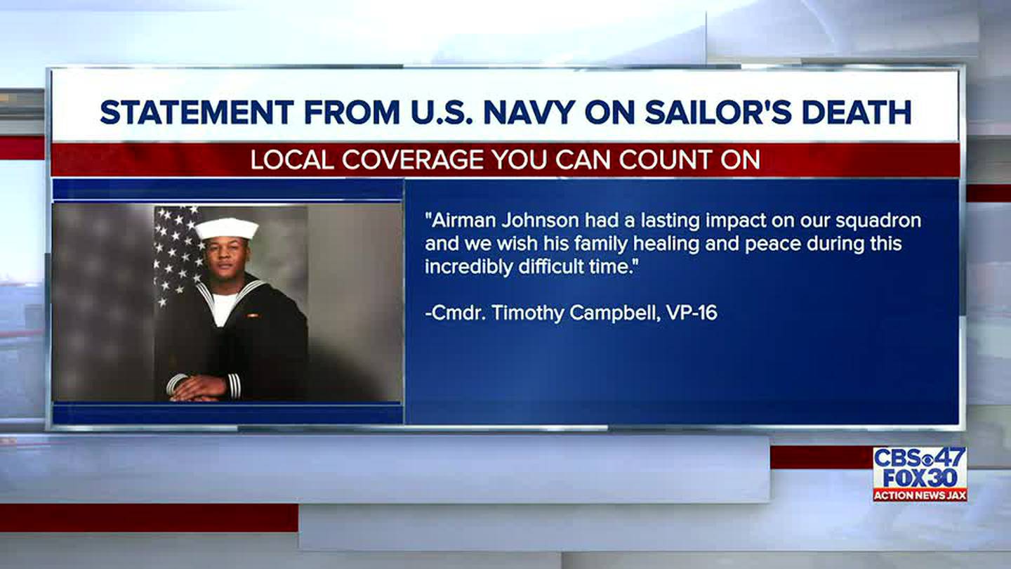 Statement from U.S. Navy on sailor's death Action News Jax