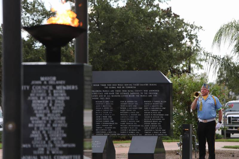 “The heroes we are recognizing and remembering this evening are those who put their duty above all else,” Mayor Donna Deegan said at Wednesday's event.