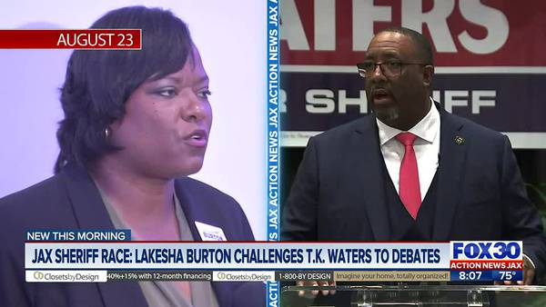 Sheriff candidate Lakesha Burton pulls out of police union debate against challenger TK Waters