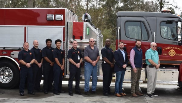 Camden County adds brand new fire engine to its rescue fleet