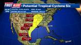 Tracking the Tropics: First track for Gulf disturbance