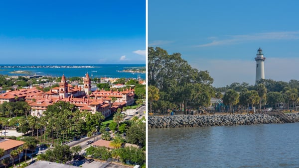 South’s Best Waterfront Towns 2024: St. Augustine best in Florida, St. Simons Island best in Georgia