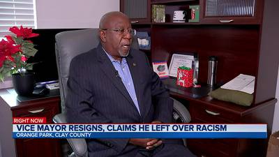 Orange Park Vice-Mayor resigns after he claims racism among town and council members