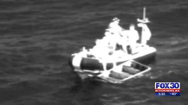 St. Augustine man lost at sea for 2 days reunites with Coast Guard heroes who rescued him