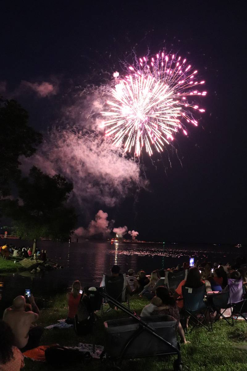 Fireworks capped off an incredible day at RiverFest 2023.