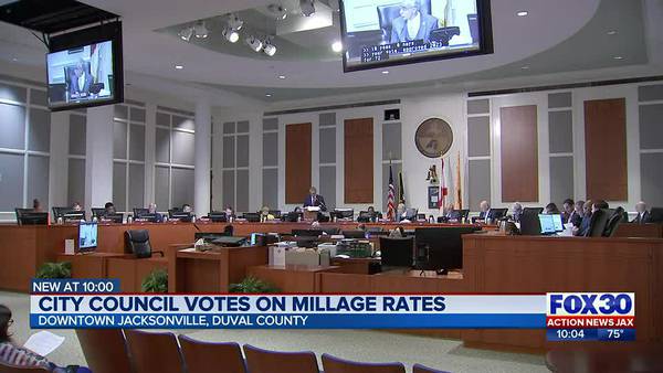 Jacksonville City Council votes not to raise millage rates in the 2023 tax year