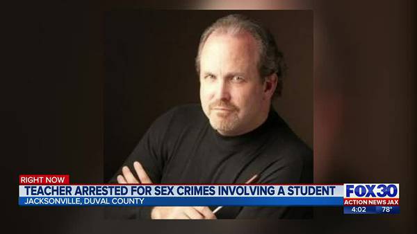 Teacher arrested for sex crimes involving a student