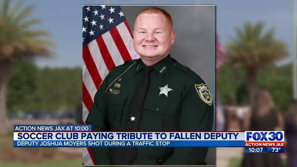 Soccer club paying tribute to fallen Deputy