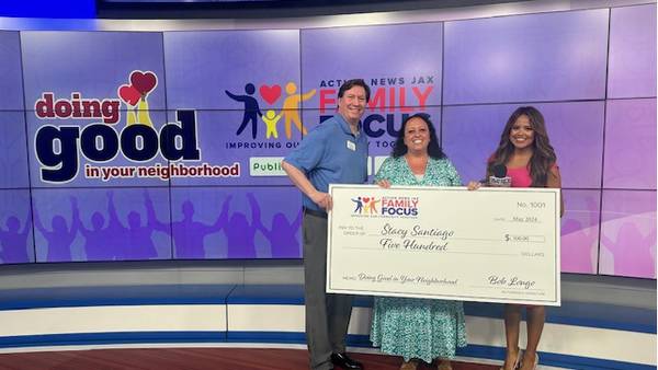 North Florida School of Special Education admin is Doing Good in Your Neighborhood May winner