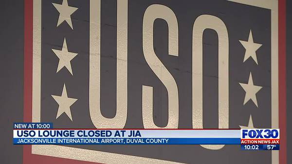 USO pulls lounge from Jacksonville International Airport