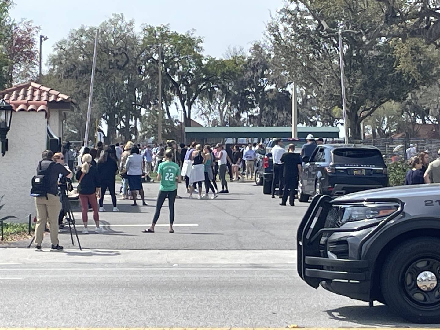 The Bolles School sent an "emergency alert" on its San Jose and Whitehurst campuses. The school sent a message to families saying that the Jacksonville Sheriff’s Office “is not allowing anyone” on those campuses at this time.