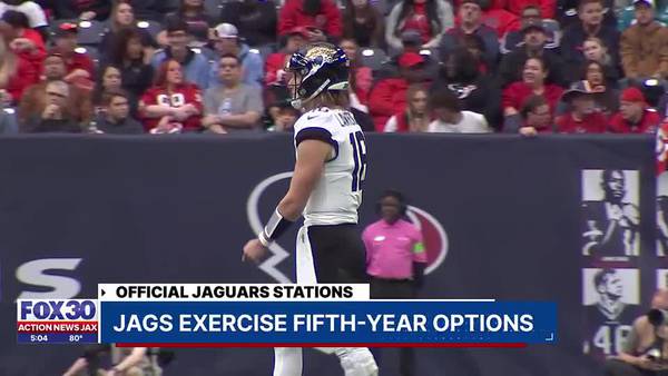 Jags exercise fifth-year options