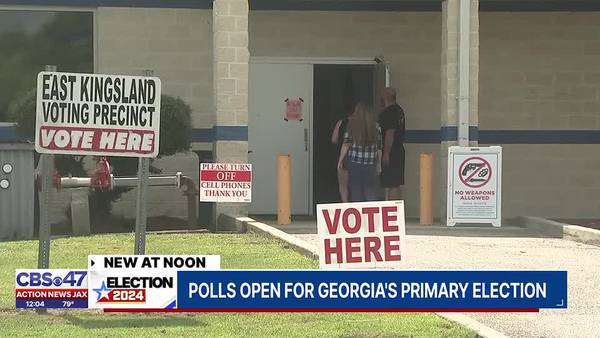 Voting is underway in the 2024 Georgia Primary Election