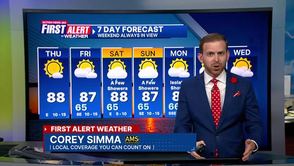 First Alert 7-Day Forecast: Thursday, May 2