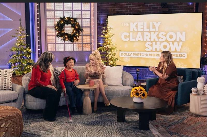 Clay County first-grader Rosie appears on "The Kelly Clarkson Show"