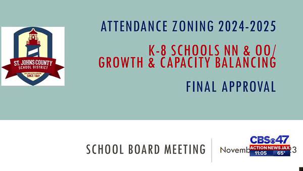 St. Johns County School District unanimously approves zoning changes 