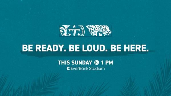 Jags want fans to be ready, be loud for Salute to Service game against division rival Titans