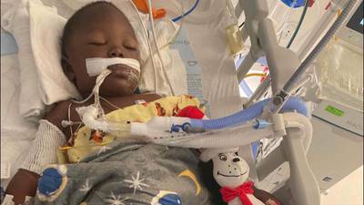 Photos: Mom of Brunswick toddler shot at family dinner shares update on his condition